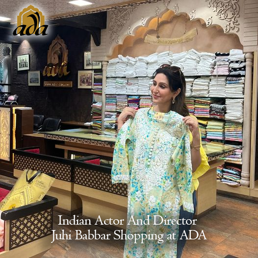 We love Juhi Babbar ‘s selection! 
#AdaChikan #Chikankari #HandCrafted #HandMade #CraftedWithLove #AdaChikankari #HandMade #KurtaSet #ChikanKurta #ChikankariKurti #FloralKurti #ShoppinginLucknow #JuhiBabbarSoni #FloralDesigns #KurtaFabric #LucknowChikan #LakhnaviAda #Hazratganj