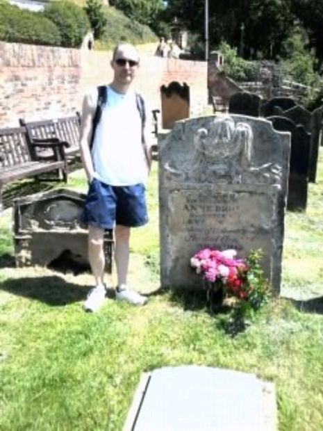 Eight years ago today since I went to Scarborough & came close to genius when I visited Anne Brontë's grave. (Picture's blurry because my phone camera is naff!)

#AnneBrontë #BrontëSisters