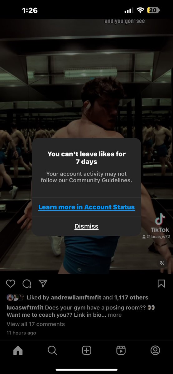 Gage19xx's tweet photo. What’s the point of this… like I’m not allowed to unfollow ppl on my own account then the whole thing gets locked wtf?? @instagram @InstagramComms @Meta https://t.co/goLfgW0lnB