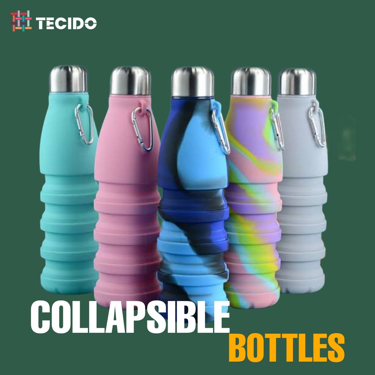 Revolutionize hydration on the go with collapsible bottle. Stay hydrated wherever you are with style and convenience.

#corporategifting #employeeappreciation #employeeengagement #employeebenefits #teambuilding #HydrationInnovation #PortableHydration #OnTheGoEssentials