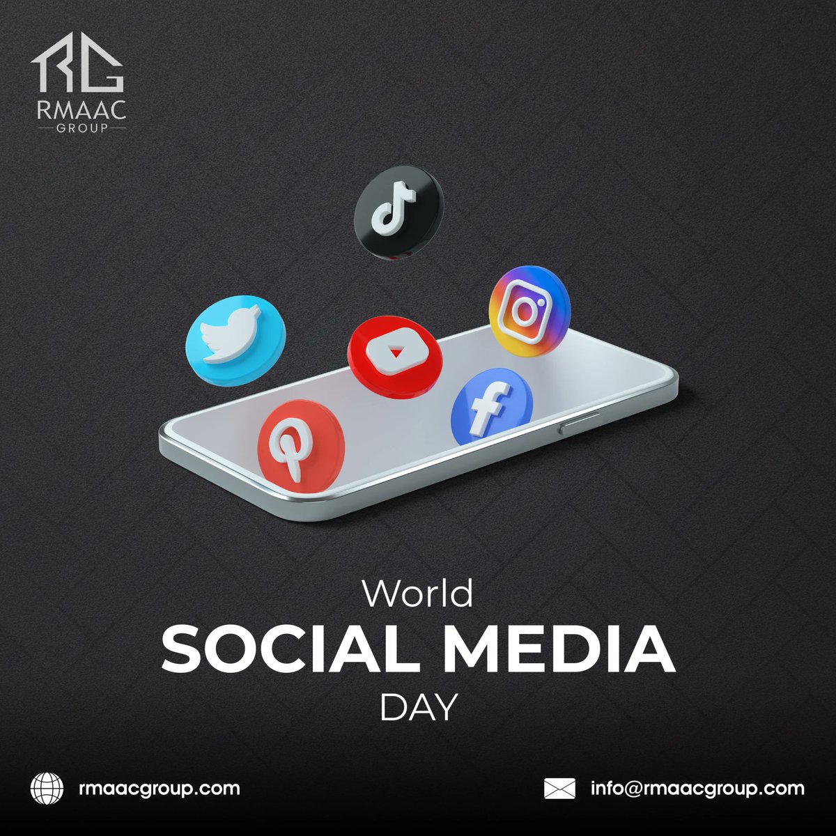 RmaacG's tweet photo. Celebrating World Social Media Day with RMAAC group!!!
.
.
.
#RMAACgroup #socialmediaday2023 #besocial https://t.co/3kqi3TsZ8h
