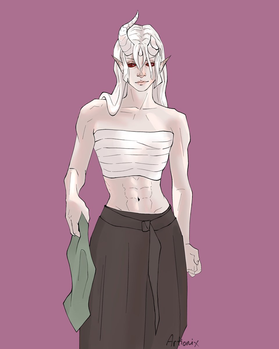 Artionix_'s tweet photo. Trying a new style.

#dndartist #DnDcharacter https://t.co/inz8rY19J7