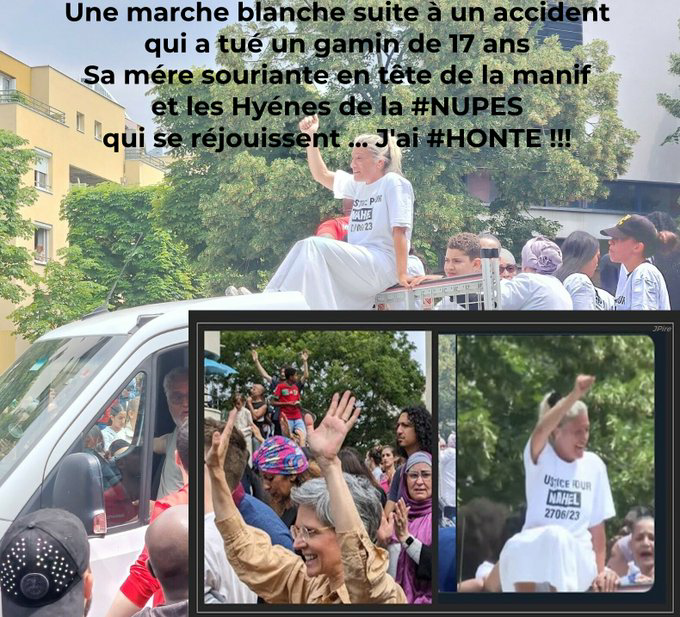 Je ne comprends pas ces images !! 😤
Comment certains politiques arrivent-ils à se réjouir d'un tel drame, et ne pas condamner les violences urbaines !?

#StopDemagogie
#StopViolences