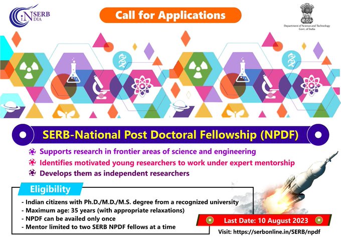 Interested in theoretical chemical physics and biological physics related topics, email me with your CV. We can host a NPDF candidate. Checkout our group page: sites.google.com/view/pushpita-…