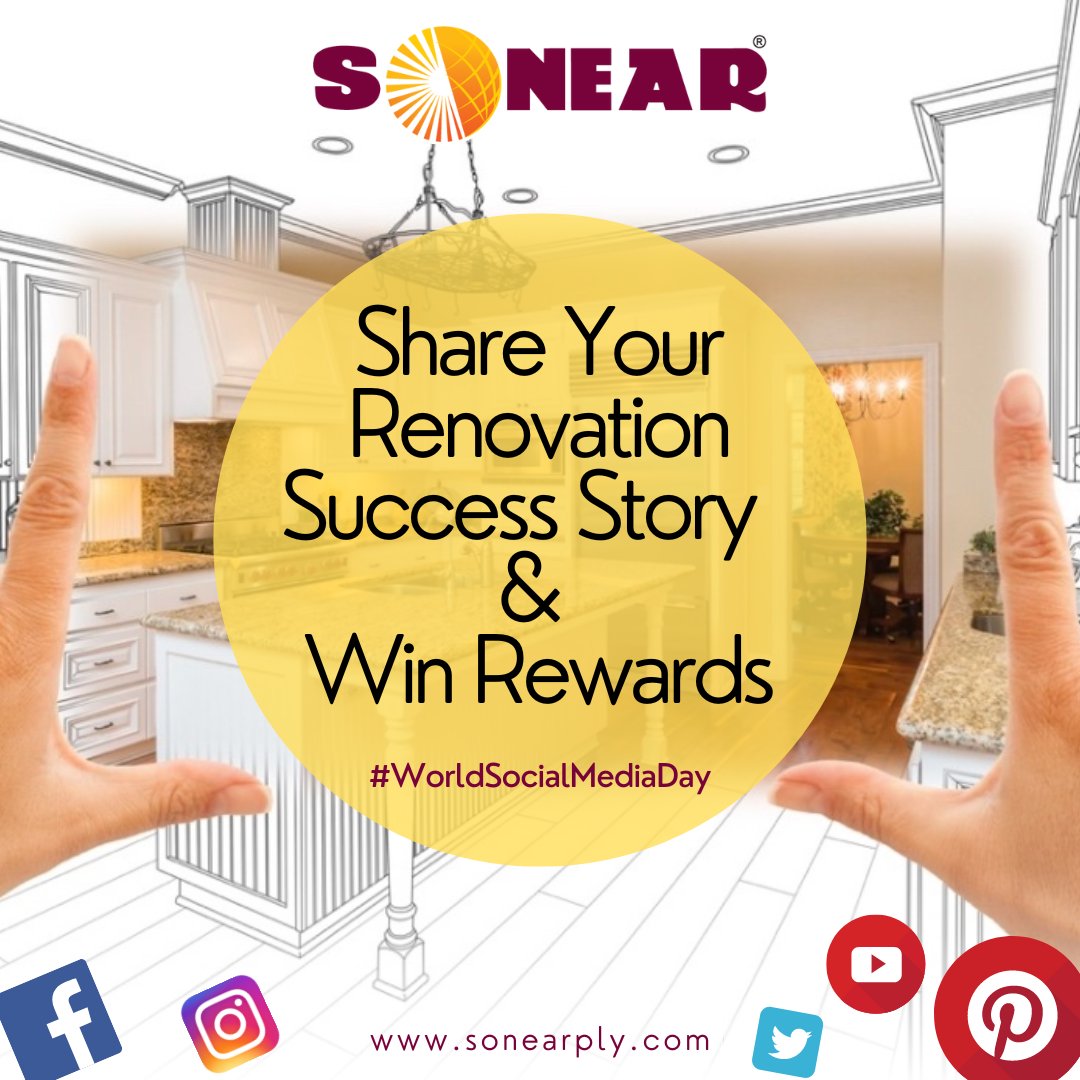 sonear_ply's tweet image. Share your renovation journey, the challenges you faced, and how your chosen materials played a pivotal role.

Join Our contest today and and stand a chance to get recognition for your exceptional makover! 

#RenovationRevelation #TransformedSpaces #ShareYourMakeover #Plywood