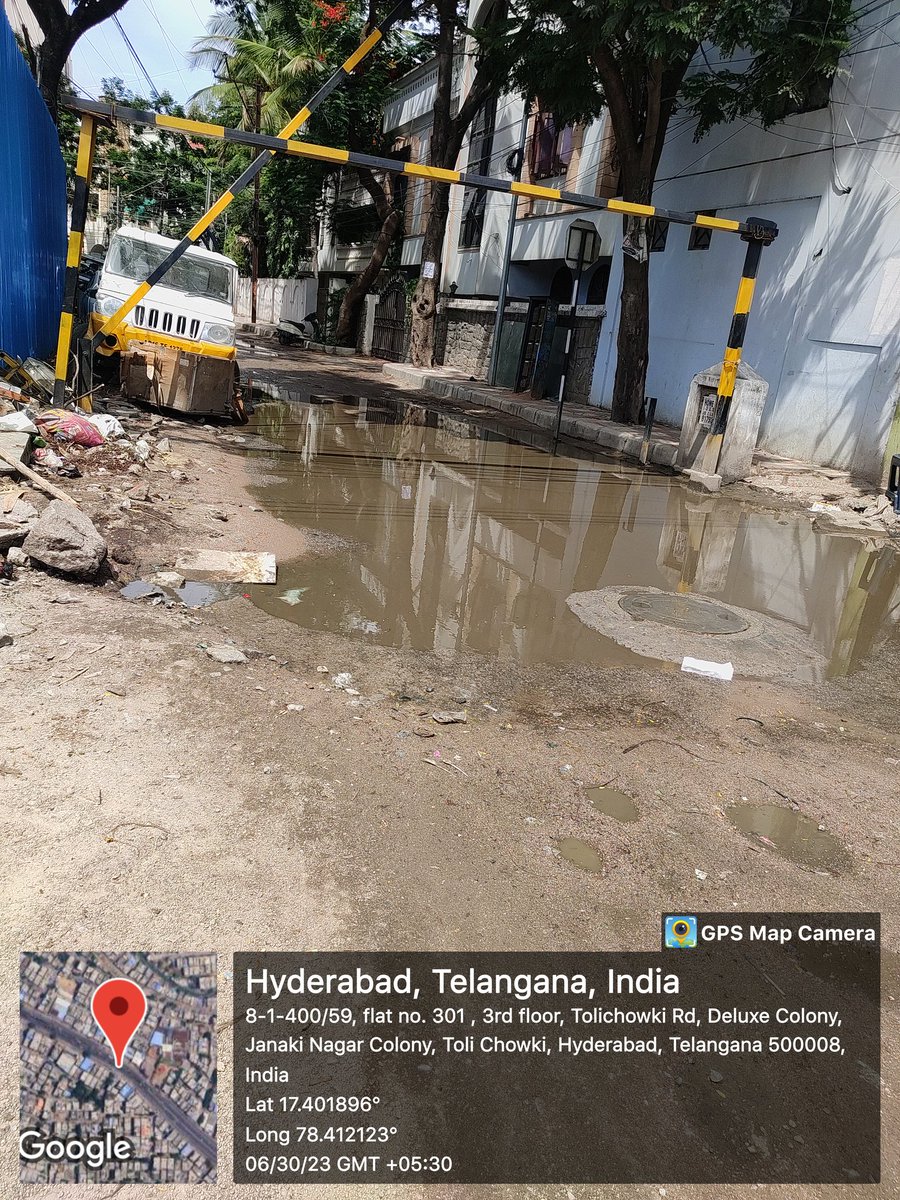TGCitizen (@citizen_ts) on Twitter photo Residents here won't complaint?
How someone walkthrough this? <a href="/HMWSSBOnline/">HMWSSB</a>
<a href="/ZC_Khairatabad/">Zonal Commissioner Khairatabad, GHMC</a> <a href="/arvindkumar_ias/">Arvind Kumar</a> <a href="/GHMCOnline/">GHMC</a> <a href="/CommissionrGHMC/">Commissioner GHMC</a> <a href="/KTRBRS/">KTR</a>
#pattanapragathi #Telangana #hyderabad #hyderabadrains #teamghmc <a href="/vinay_vangala/">Vinay Vangala</a>
#roadsafety #swachhyd #uppalskywalk #roadsafety Residents here won't complaint?
How someone walkthrough this? <a href="/HMWSSBOnline/">HMWSSB</a>
<a href="/ZC_Khairatabad/">Zonal Commissioner Khairatabad, GHMC</a> <a href="/arvindkumar_ias/">Arvind Kumar</a> <a href="/GHMCOnline/">GHMC</a> <a href="/CommissionrGHMC/">Commissioner GHMC</a> <a href="/KTRBRS/">KTR</a>
#pattanapragathi #Telangana #hyderabad #hyderabadrains #teamghmc <a href="/vinay_vangala/">Vinay Vangala</a>
#roadsafety #swachhyd #uppalskywalk #roadsafety