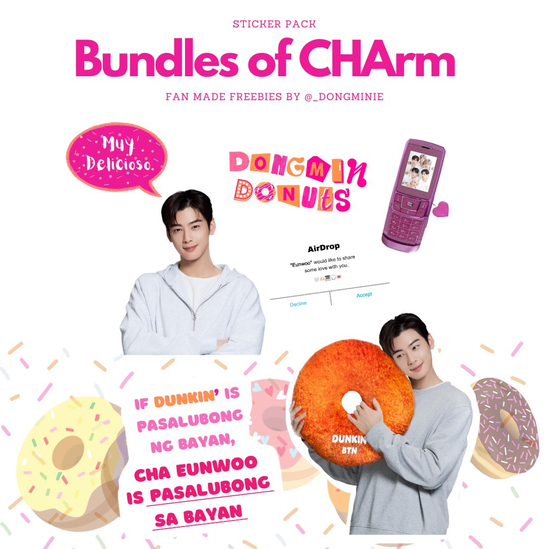 _dongminie's tweet photo. ꒰ Bundles of CHArm ꒱

࣪⭑  Hi everyone! I’m done preparing my freebies for #DunkinPHBundlesofCHArm on July 2! I’ll be giving away these at FanZone (12nn-2pm) and I’m also open for trades 🤍 again, since this is limited, the ratio is 1:1.

Hoping to see you all! 🫶🏻 https://t.co/i2gH0GXXe2