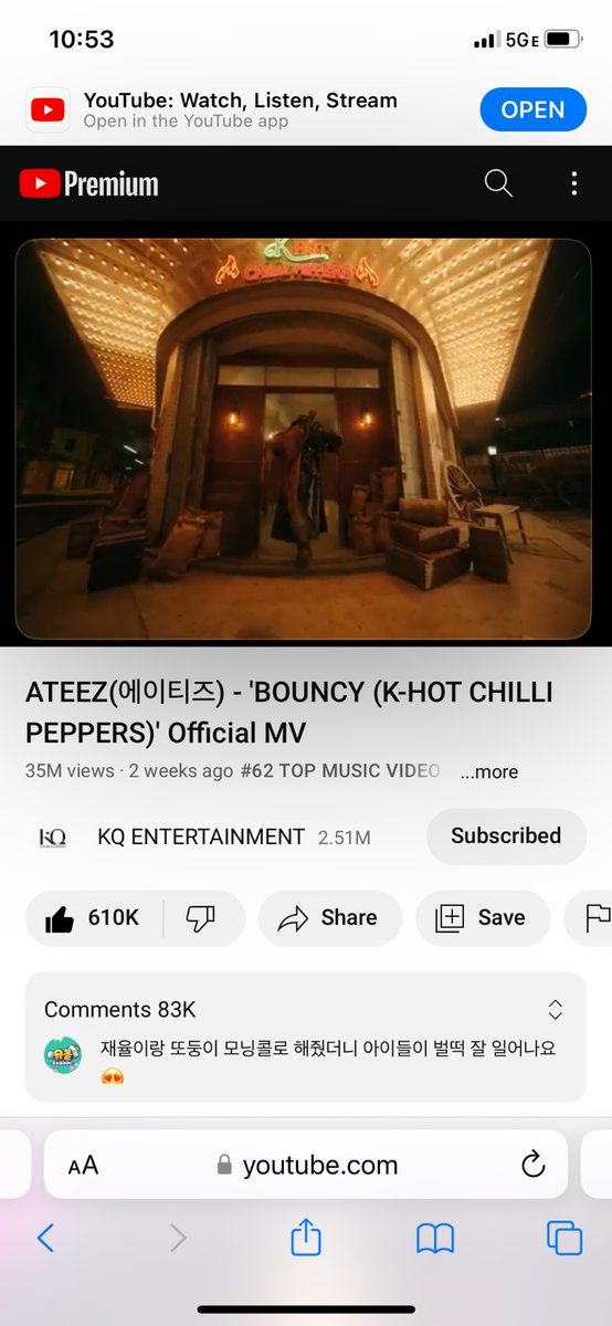 It’s been 2 weeks and we’re still trending #62. Usually everyone leaves one day after the mv drops 💀. In HalaZia, we trended 1 week. This time it’s been 2 weeks and we’re going strong still! This is amazing, thanks to those that are still streaming!