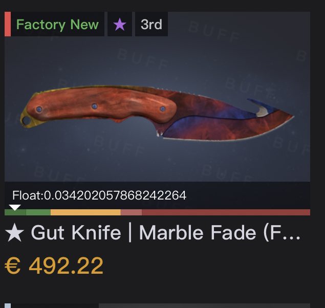 phantomrng_'s tweet photo. Search for trade offer, buffprice

Prefer knife trades, no money! https://t.co/c3dc4Gu2YK