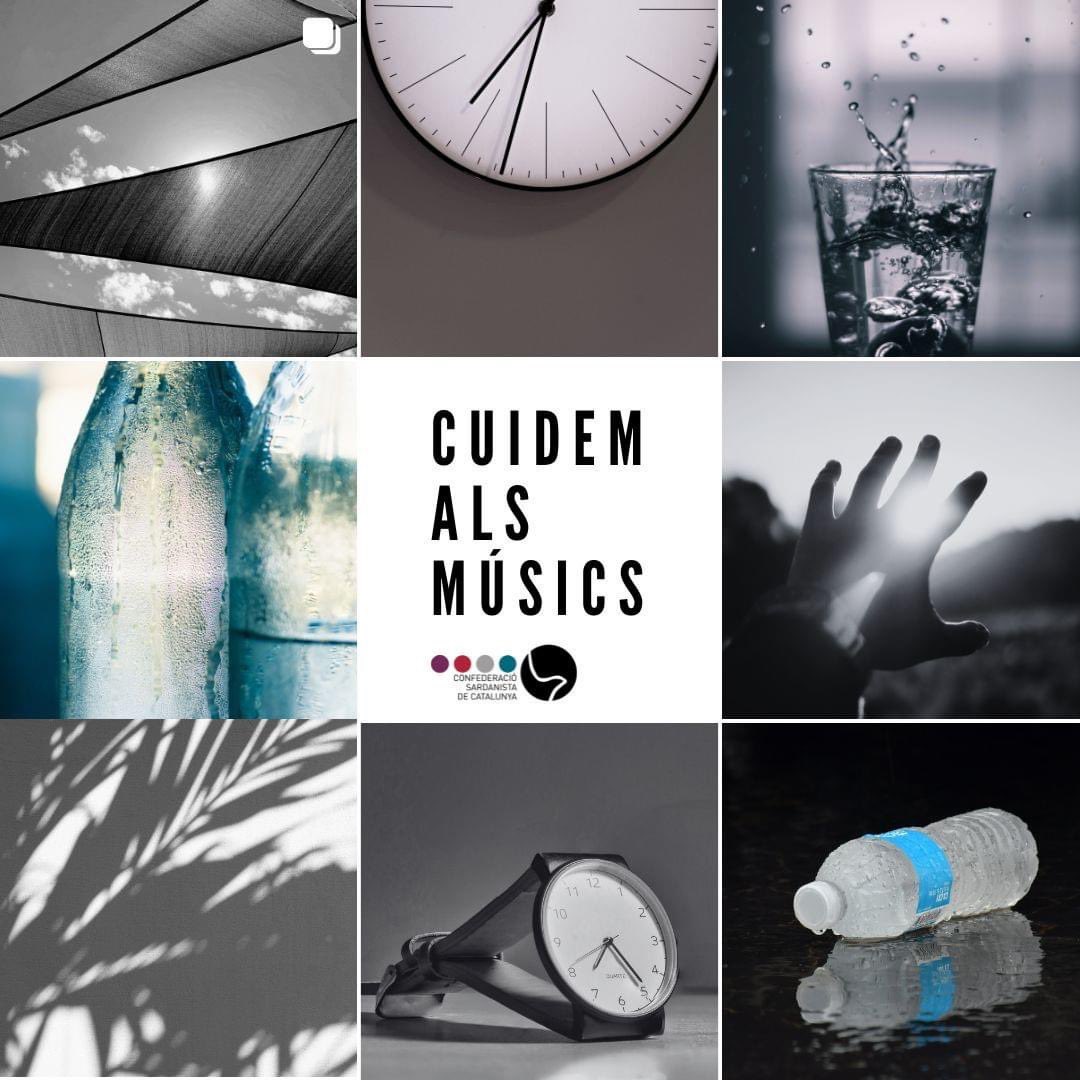somsardana's tweet image. A l'estiu més que mai, protegiu a #músics de la calor i les altes temperatures:

🌡️ 🕡 Eviteu horaris de màxima calor 
🧊 💦 Hidrateu-los  
🌳 🎪 Faciliteu-los ubicacions amb ombres 

Cobles segures, ballades segures.
Cuidem-los, cuidem-nos!