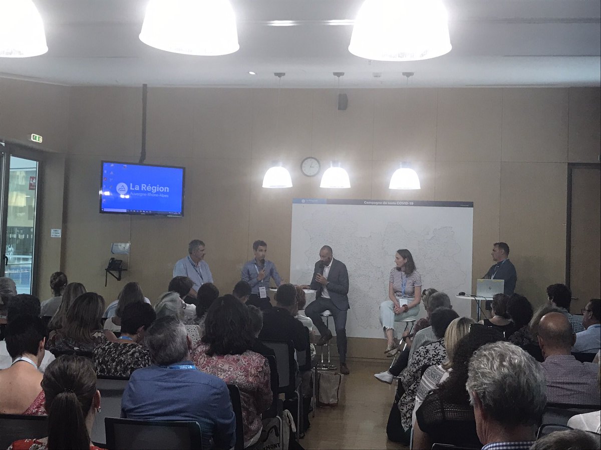 RÉGION DES INGÉNIEURS ET TECHNICIENS @poleemploi_ara était présent  pour cet événement organisé par la Région Auvergne Rhône Alpes ➡️ témoignages sur les enjeux #formation #recrutement pour notre #industrie et notamment la filière  #transitionenergetique ⚡️
#OnEstLàPourVous