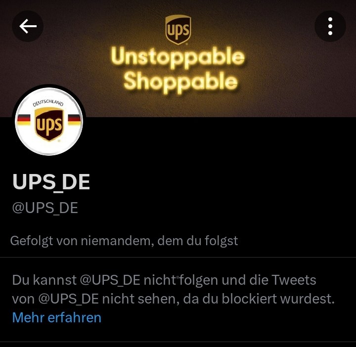 cellephone_de's tweet photo. @UPS_DE Hier könnt Ihr mal sehen wie UPS mit Kritik umgeht: https://t.co/DJ0pJNKsyA