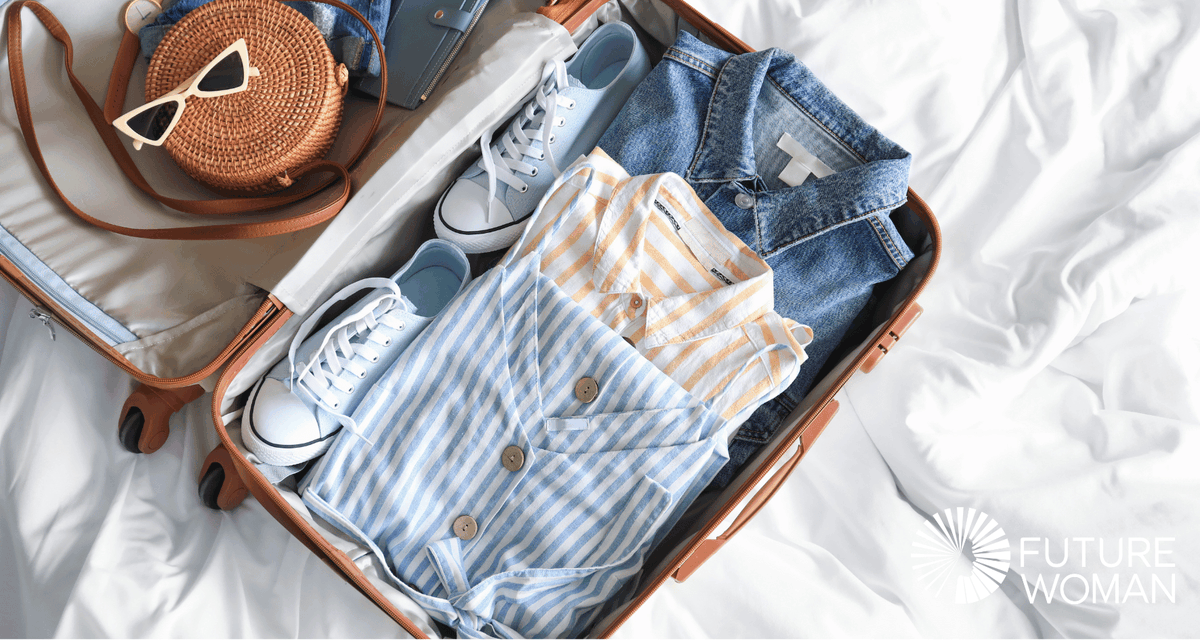 FutureWomanHQ's tweet photo. 👜 FUTURE WOMAN's holiday packing essentials - https://t.co/gXyosiguYX https://t.co/C6pb9LngfH