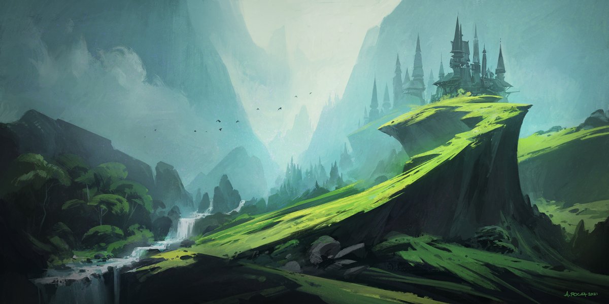 「The Art Of Andreas Rocha  Gallery and De」|IAMAGのイラスト