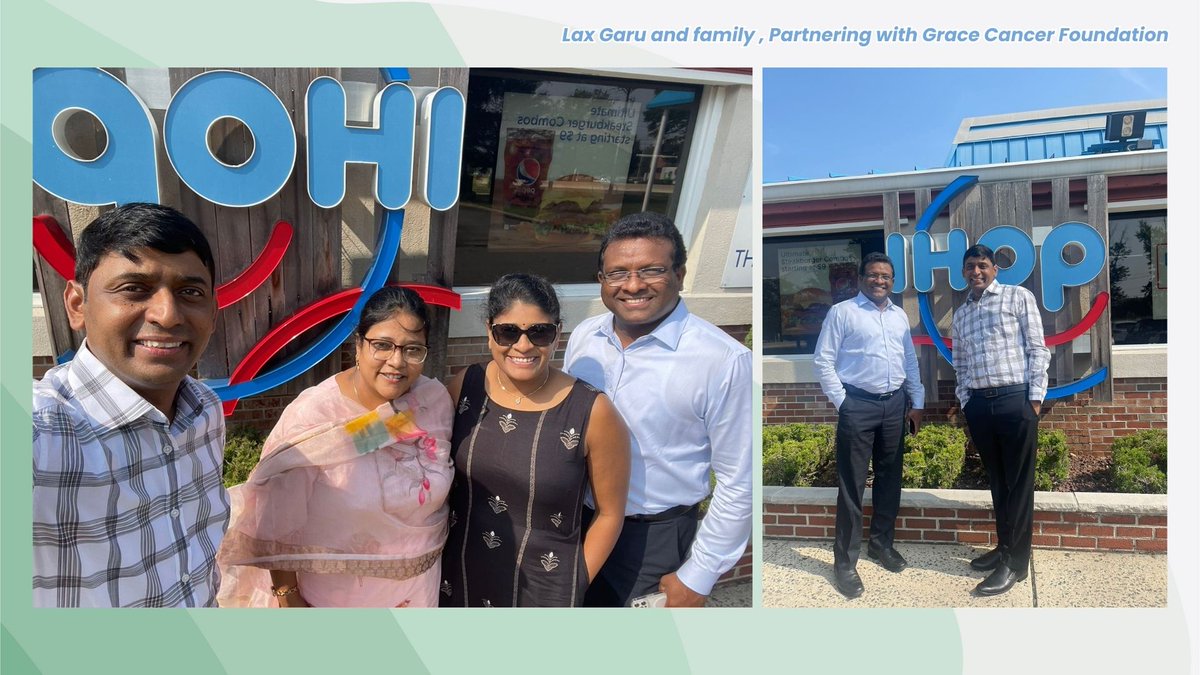 drchinnababu's tweet photo. Lax Garu and his wonderful family have joined forces with Gracecancerfoundation to make a difference in the fight against cancer.

#GraceCancerFoundation #PartnersInHope #drchinnababu #oncologist #roboticsurgeon #MakingADifference #CancerAwareness #CancerFight #EndCancer https://t.co/pWpor4dU1I