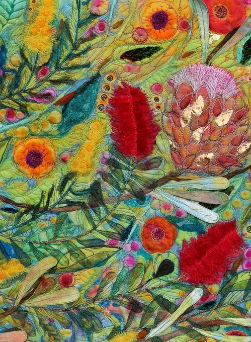 Michelle Mischkulnig, contemporary Australian textile artist #WomensArt