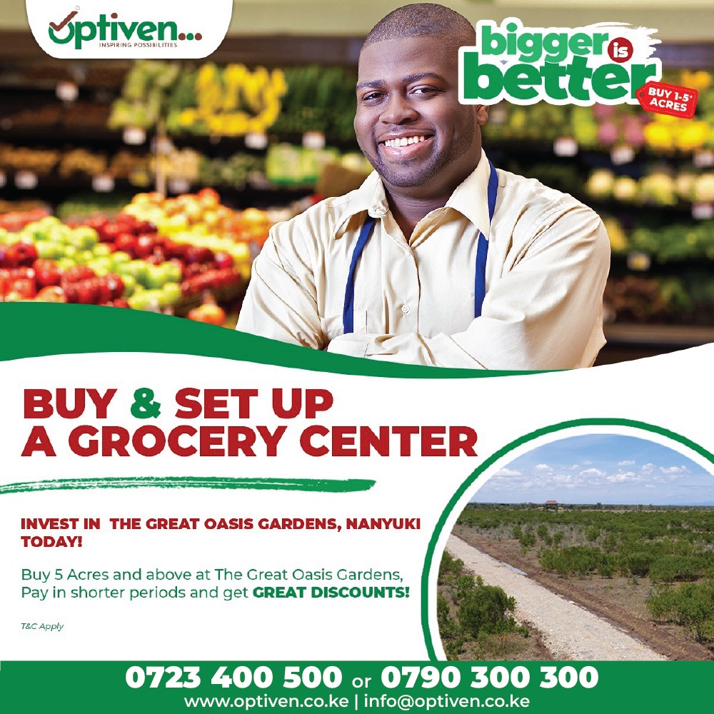 _CrazyNairobian's tweet photo. - Infrastructure:
With the Dualling of Nairobi-Kenol-Marua Road, the Nanyuki railway and massive county infrastructural development, The Great Oasis Gardens β Nanyuki is simply a SURE BET.
#OGPriceChange https://t.co/lJ96ZpRHWl