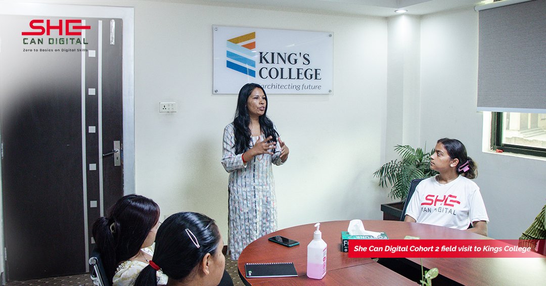 Coderushnepal's tweet image. Day 3 of field visit! Our students of the She Can Digital embarked on a field visit to - taking their digital and life skills to new heights! 💪
#CodeRush #SheCanDigital #SheCanDigitalCohort2 #DigitalSkills #FieldVisit @eSewaNepal @kingscollege_np #kingscollegenepal #esewa