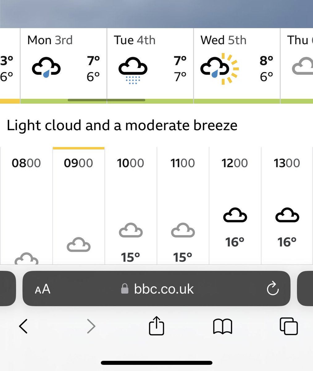 Please tell me this isn’t true? I know it’s the UK but… <a href="/bbcweather/">BBC Weather</a>