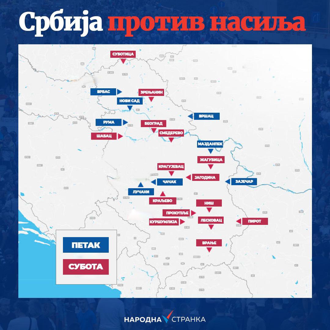MiikiAleksic's tweet photo. Nećemo odustati od borbe za Srbiju bez nasilja…🇷🇸 https://t.co/puBDk1Pt99