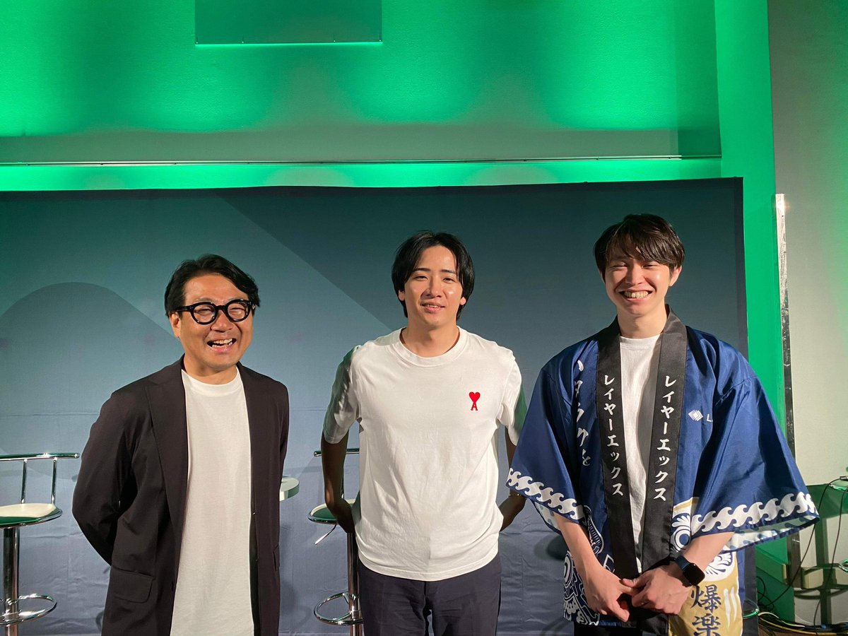 takutog's tweet photo. #IVS2023KYOTO 登壇は終わり、楽しかった！生成AIは注目度高いですね。たくさんのAIスタートアップと会えて嬉しい。#AIinside https://t.co/4WLhUxlV9f