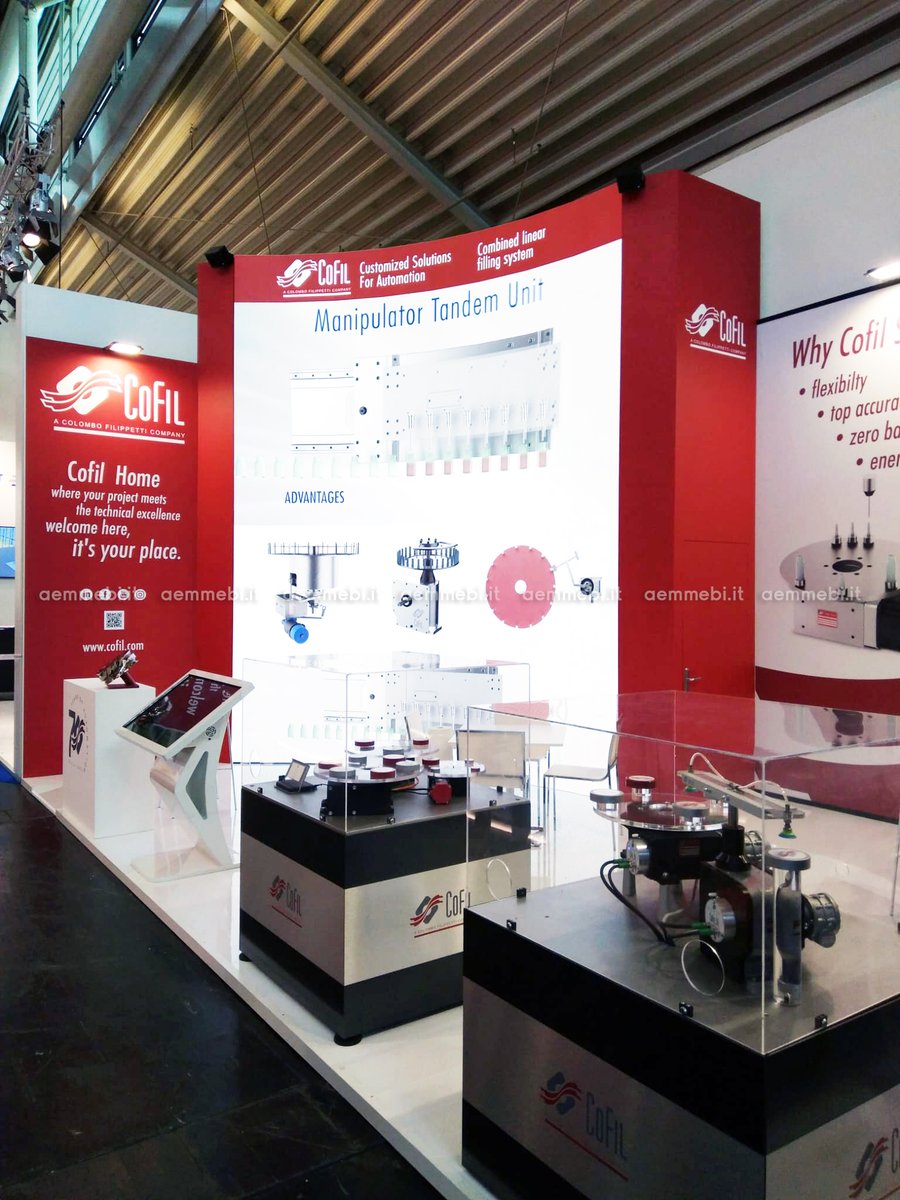 Aemmebi's tweet image. E&apos; in corso #Automatica2023 a #Monaco
Siamo presenti con lo #stand progettato, costruito e allestito per il cliente COLOMBO FILIPPETTI S.P.A.

#fieramonaco #automatica #cofil #fiere #fiera #allestimentifieristici #exhibition #allestimentostand #allestitorifieristici #aemmebistand