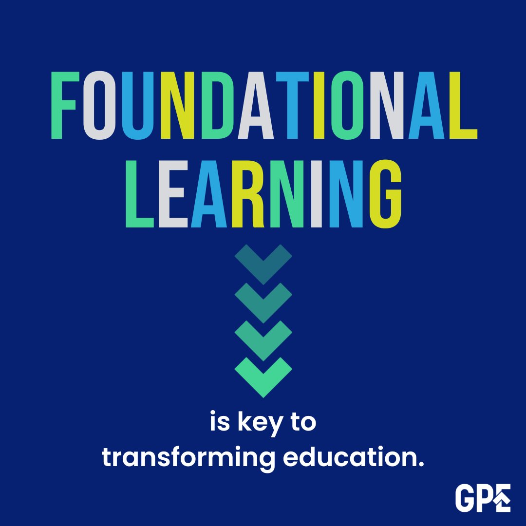 Ensuring foundational learning for all is one of the most critical investments a country can make in its people and overall development.

Learn why foundational learning matters so much for #TransformingEducation ➡️ g.pe/sne350OYupP