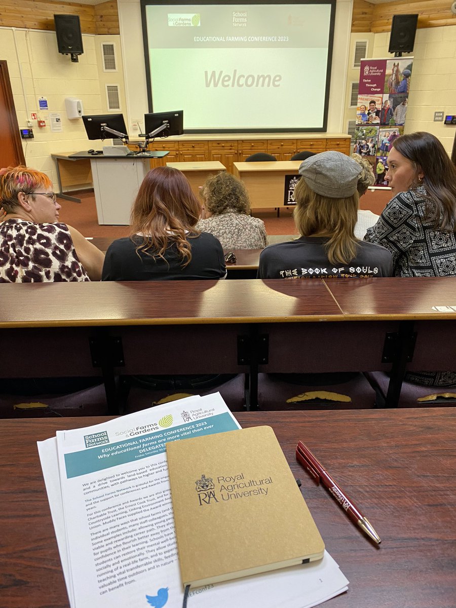 SchoolFarmers's tweet image. And we are off! Welcome to the Educational Farming Conference 2023 @RoyalAgUni #EFCon23 @SFarms_Gardens