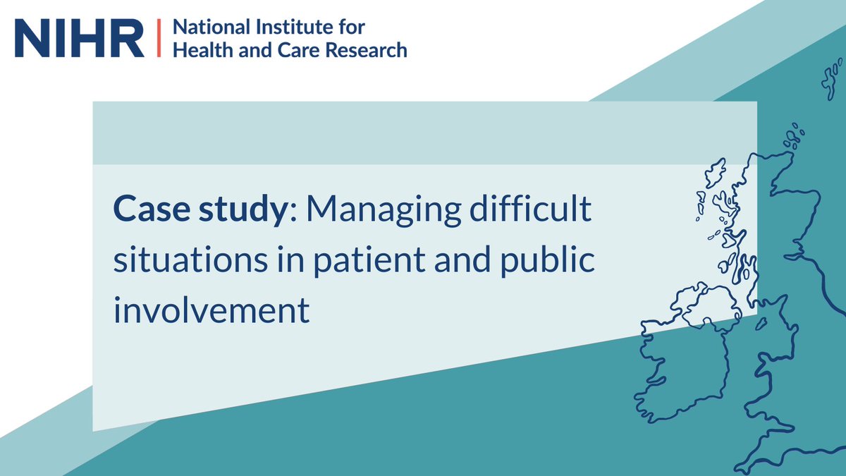 NIHRinvolvement's tweet photo. Patient and public involvement has evolved quickly. We need systems, resources and support for when things go wrong.

A new project from @OxPrimaryCare and @arc_oxtv aimed to take the first steps towards addressing this: https://t.co/95w6yXbRg3 https://t.co/j8kH2ap12S