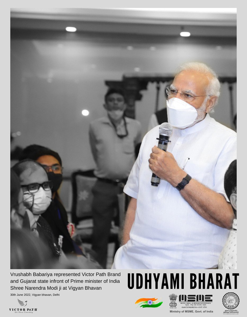 VrushBabariya70's tweet photo. It's been a year, we'd represented @Victorpath1 and @Gujaratstate1 infront of @narendramodi @PMOIndia @bpsvermabjp @MeNarayanRane at Delhi at Vigyan bhavan.
#victorpath #narendramodi #PMModiInDU #PMModi #india #photography #success #vrushabh https://t.co/WqJe1JoSMC