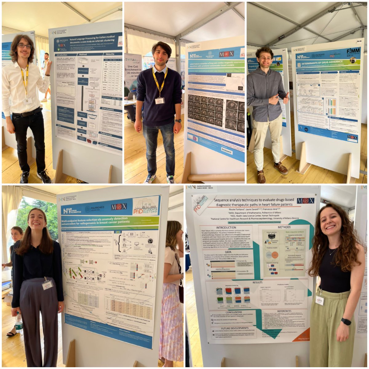 Francesca Ieva (@fraiev84) on Twitter photo A great delegation of PhD students from #HealthAnalytics group at Polimi and #HealthDataScience Center at Human Technopole presenting in the PhDmeeting held at Mario Negri in these days!
<a href="/HT_HDSC/">Health Data Science Centre at Human Technopole</a> <a href="/humantechnopole/">Human Technopole</a> A great delegation of PhD students from #HealthAnalytics group at Polimi and #HealthDataScience Center at Human Technopole presenting in the PhDmeeting held at Mario Negri in these days!
<a href="/HT_HDSC/">Health Data Science Centre at Human Technopole</a> <a href="/humantechnopole/">Human Technopole</a>