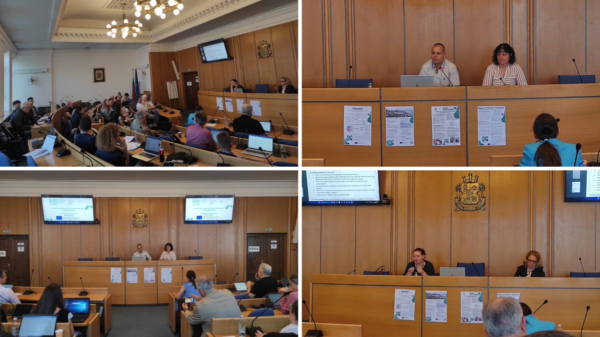 .<a href="/LeadersRri/">RRI-LEADERS</a> closes 3rd Policy Learning Workshop at Sofia Municipality.

Thoughtfully curated sessions, shared knowledge, connections, and inspiration gained will propel us to the Final Policy Conference in Brussels. 

See you there!

Sofia meeting info👉 tinyurl.com/2t3vebtt