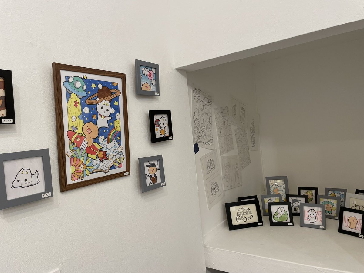 \\\\ 個展 初日始まりました✨ ////

皆様のご来場、お待ちしております☺

 #kudokimu