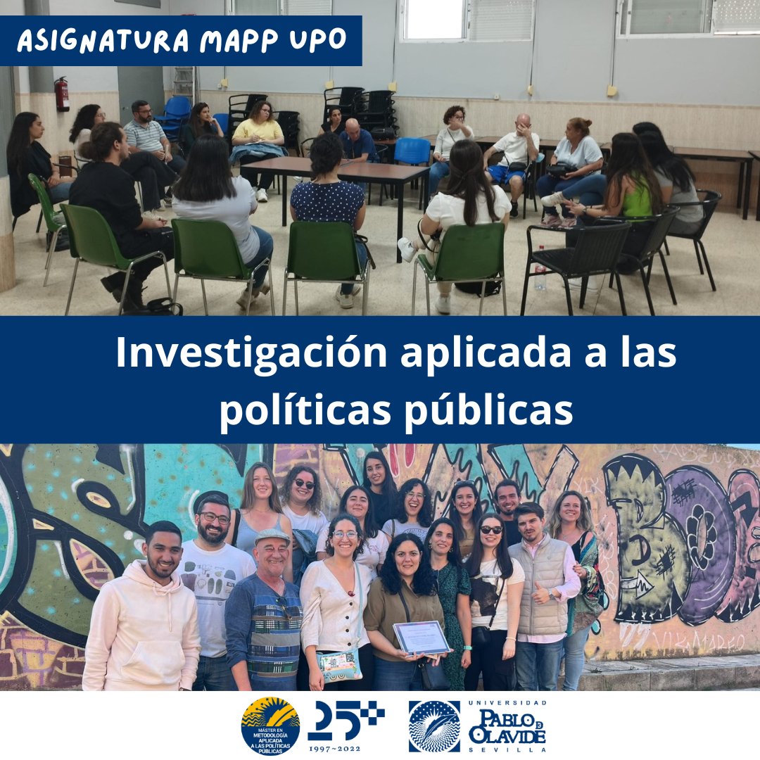 mapp_upo's tweet photo. 🔎"Investigación-acción aplicada a las #políticaspúblicas" es una de las asignaturas de #MappUPO 

https://t.co/d3cwJpy6FQ #MásterUPO https://t.co/ZwB2hBQ63N