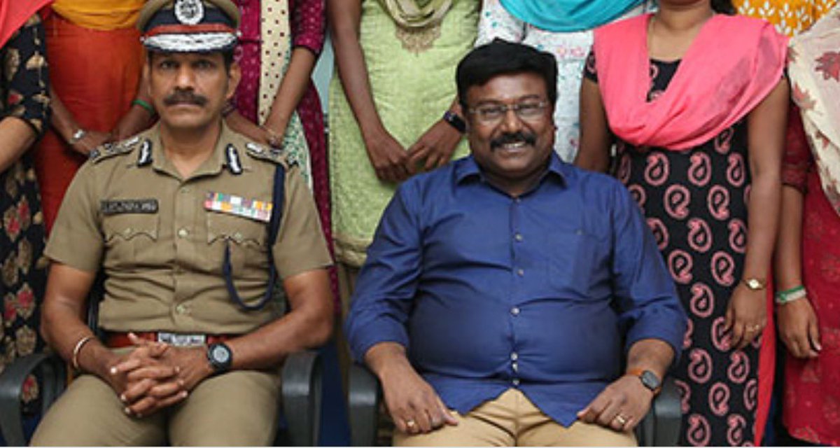 SavukkuOfficial's tweet photo. On 27 January 2022, Head of Police Force Sylendra Babu signed a Memorandum of Understanding with “Apoolo Study Center” on 27 January 2022 for conducting coaching classes for eligible wards and spouses of Police personnel & Ministerial staff for exams conducted  by UPSC, TNPSC and other recruitment agencies.

The said Apollo Study Center is run by one Sam Rajeswaran. The said Sam Rajeswaran is an accused in Central Crime Branch of Chennai City Police in the TNPSC group I recruitment scam in the year 2016.  

In the year 2016, out of the 74 Group I officers selected, 62 were from the Apollo Study Center. Sam Rajeswaran executed this scam with the help of Kasi Ramkumar, Section Officer of TNPSC. Sam Rajeswaran managed to get anticipatory bail with the help of a few police officers from a Sessions Court.

Sam Rajeswaran is the brother in law of one Nelson, formerly Assistant Commissioner of Police Mylapore Range. 

In 2020, DMK HQ Secretary RS Bharathy filed a petition in Madras HC seeking a probe into Group I selection and in his affidavit, RS Bharathy says 

“The I.O. clearly refers to the various calls exchanged between Sam Rajeswaran with the question paper setters and college professors who had evaluated the answer sheets and that out of 74 persons who passed in the said Group I exams 62 candidates were trained by the above Training Centres. The said Sam Rajeswaran has advertised in various newspapers that all 62 candidates studied in their institutions have successfully passed Group 1 examination and lured lot of candidates to join their institutes and thereby earned crores of money.” 

The probe is pending with CB CID and there is no progress for the past two years.  

In such a situation, how will the appointment of Sylendra Babu as TNPSC Chairman will be fair and reasonable ? 

Or how will it inspire confidence among aspirants ?

* Sylendra Babu with Appolo Training Centre’s Sam Rajeswaran.  Rajeswaran managed to get anticipatory bail in 2018 and continue to be on bail.

@CMOTamilnadu @tnpoliceoffl