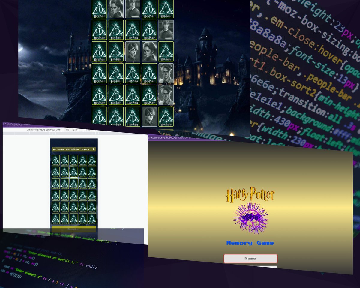 MarcosA168484's tweet photo. haha... felizão com o resultado desse projeto... confere aee galera, bem bacana com bastante js...
https://t.co/kLgGdCXGxv
demo do projeto:
https://t.co/ixei7t4oCo
@wilcorrea my master!
#developer #FullStackDeveloper #harrypotter #techrecruiter #techrh 😋 https://t.co/EQEV5rqPDH