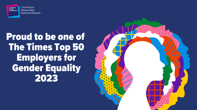We are very proud to have made the #TimesTop50 Employers for Gender Equality 2023, compiled by gender equality experts at Business in the Community, demonstrating our commitment to #EqualityAtWork bit.ly/3PDeVRc