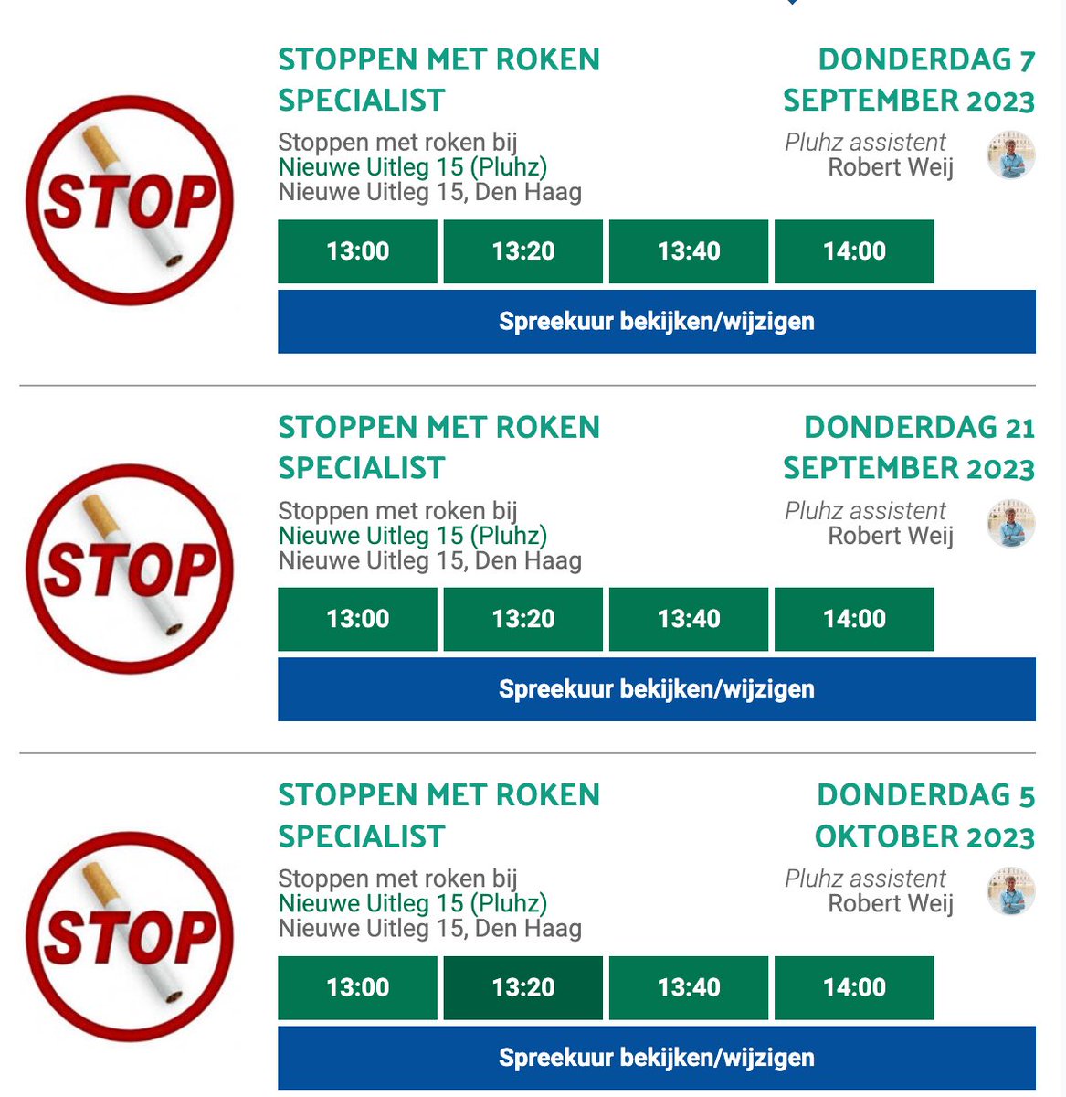 Gratis Stoppen met Roken sessies. Persoonlijk en effectief.