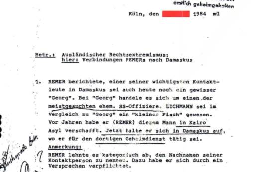 DirkLaabs's tweet photo. Sehr interessante Akte (und Coup von @fragdenstaat). Es ist die alte Leier: Um eine Nazi-Quelle zu schützen, enthielt das BfV einer Staatsanwaltschaft kritische Infos vor – so dass ein Mitplaner des Holocausts juristisch nicht verfolgt werden konnte. https://t.co/maf0I29qG4