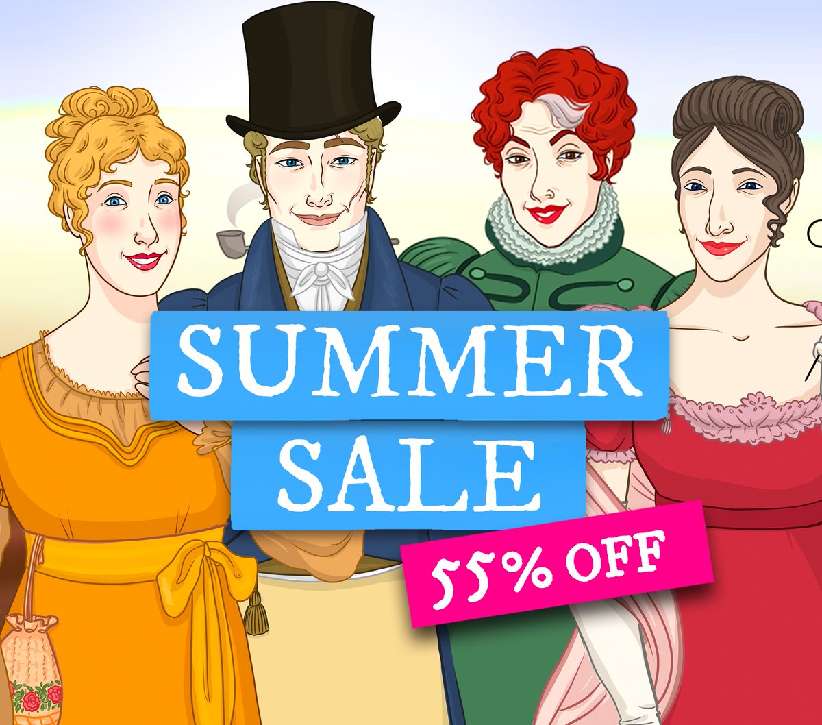 tidvis_games's tweet photo. It's time for Steam's Summer Sale! You can now get The Widow's Boutique 55% off! 😊❤️

https://t.co/M2uJLvkc6c

#summersale #vn #thewidowsboutique #regency #sale https://t.co/jHGjMpDGax