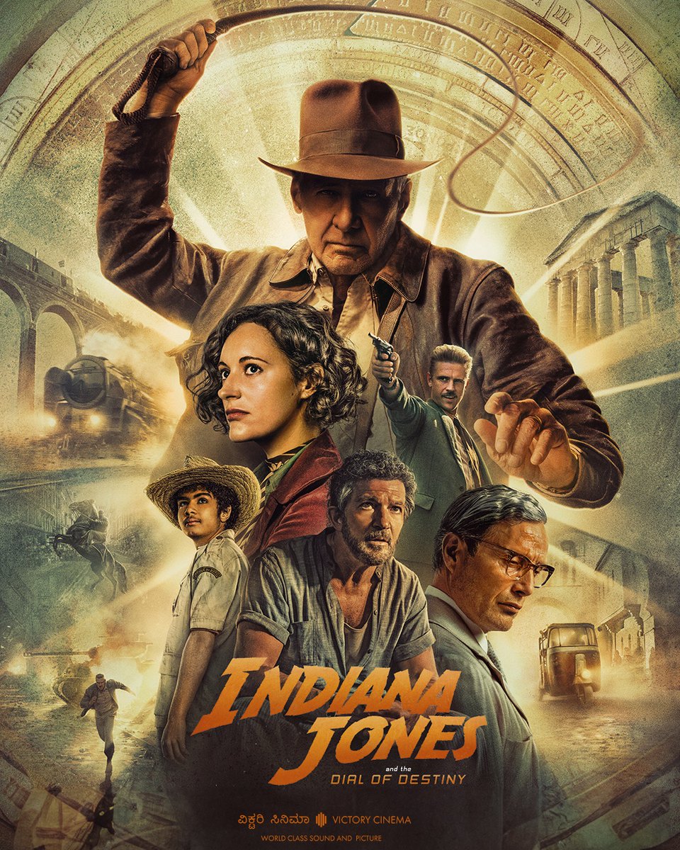 Bengaluru is loving 'Indiana Jones 5' and at Victory Cinema, you will see it stunning detail and captivating sound. Catch exclusive discounts on victorycinema.in and get set for a ride!
#IndianaJones #victorycinema