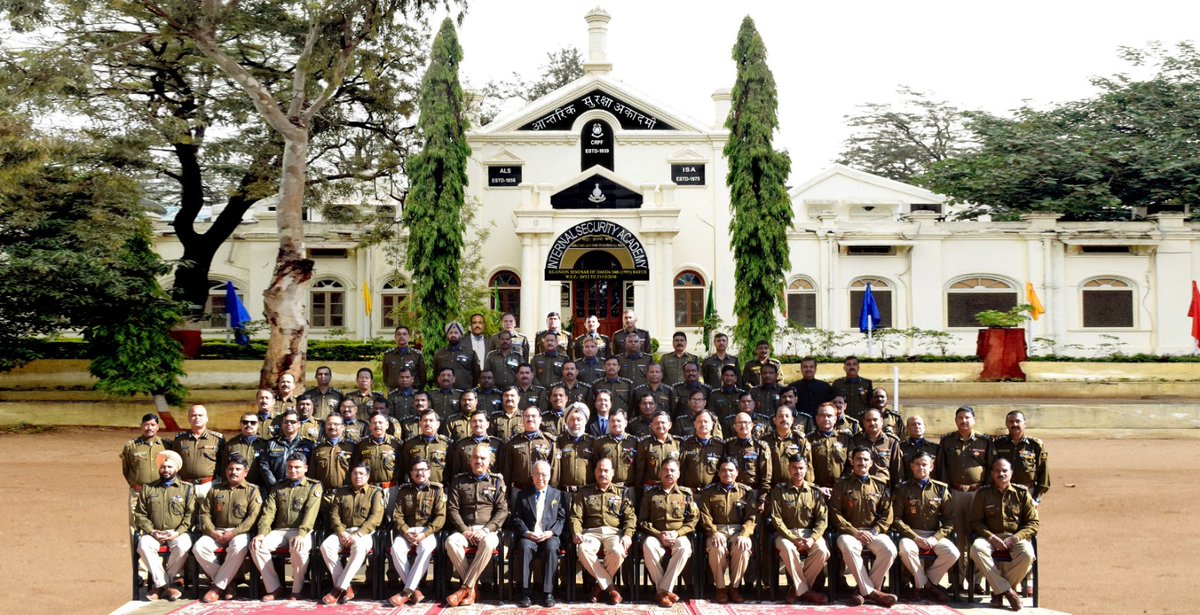 ISA_MountAbu's tweet photo. ISA congratulates 24th Batch of DAGOs for completing 30 years of dedicated service.A Batch known  for making bigger and perceptible changes in the force,both in the operational area as well as in administration. 
ISA cherishes the memories and salutes the dedication of the Batch. https://t.co/JgD4v9INfh