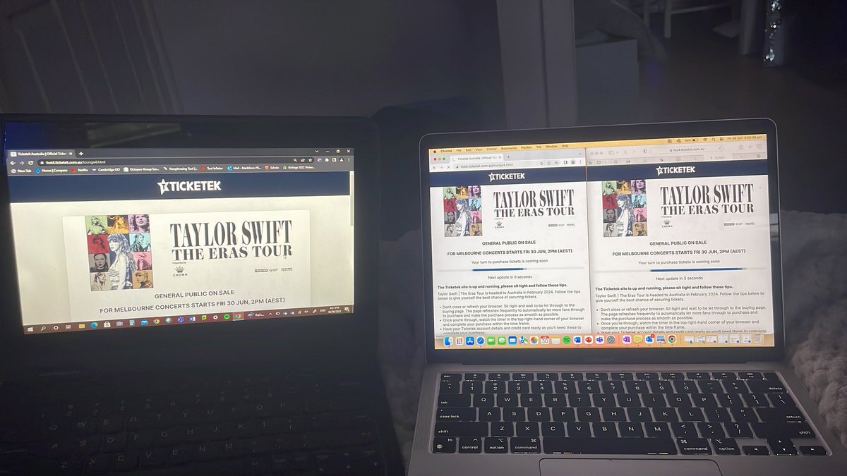 maddisonpricee's tweet photo. This is ridiculous, been on here since 1:30 still nothing #endofanera #erastour #nayfortaytay https://t.co/GPitIk94za