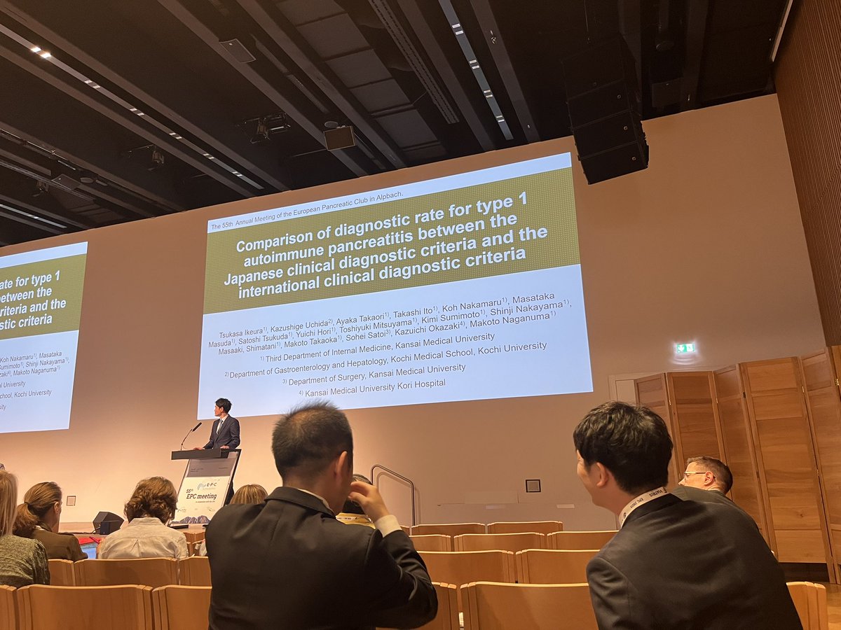 C_Mellenthin's tweet photo. Very interesting presentations from the Japanese men about #pancreatitis at #EPC23 .
But where are the female Japanese scientists? @EurPancClub https://t.co/ADt8qyvMpK