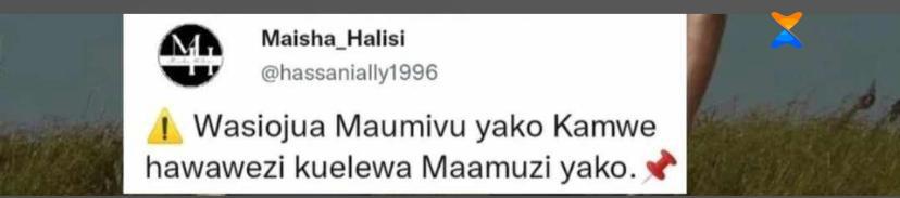 GwamakaRenald's tweet photo. Wasiojua Maumivu yako Kamwe Hawawezi kuelewa Maamuzi Yako.π #ndaniyabox https://t.co/3bnWbYszX8
