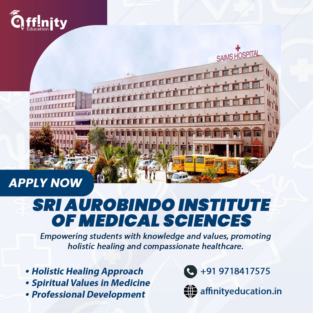 AffinityPvt's tweet image. Sri Aurobindo Institute of Medical Sciences: Empowering students with knowledge and values, promoting holistic healing and compassionate healthcare.

#holistichealing #spiritualvaluesinmedicine #personalandprofessionaldevelopment #SriAurobindoInstituteofMedicalSciences