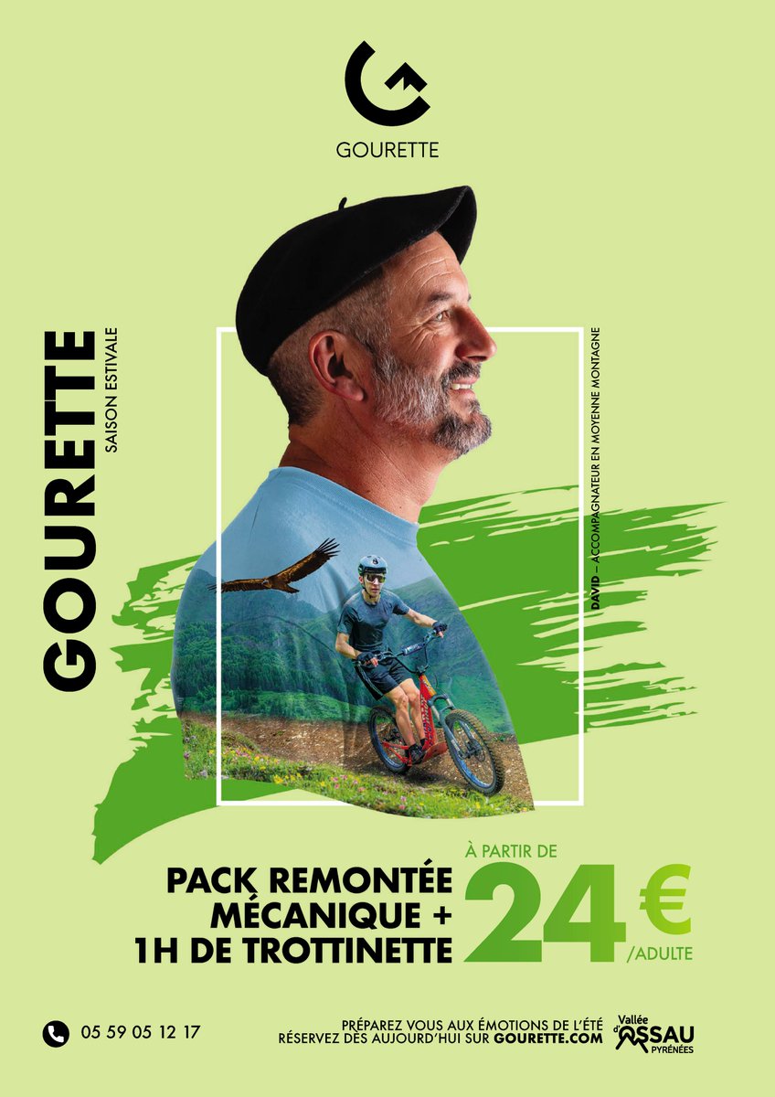 J-1 Ouverture télécabine de Bezou à #gourette
- Enduro Park 🚵- Espace découverte montagne 🎑 Tout le programme des activités bit.ly/43VY9kL