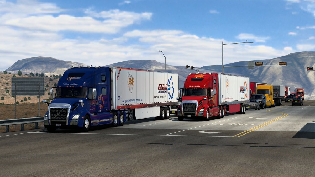 lucaspajak's tweet image. 🇺🇸
@VolvoTrucksNA 
#VolvoVNL 
@SCSsoftware 
#ATS
#7YearsofATS 
#BestCommunityEver