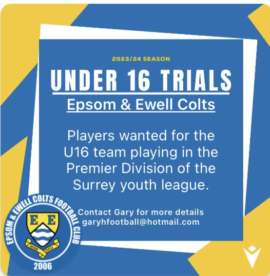 Epsom & Ewell Colts U16 Youth (@coltsu12) on Twitter photo 
