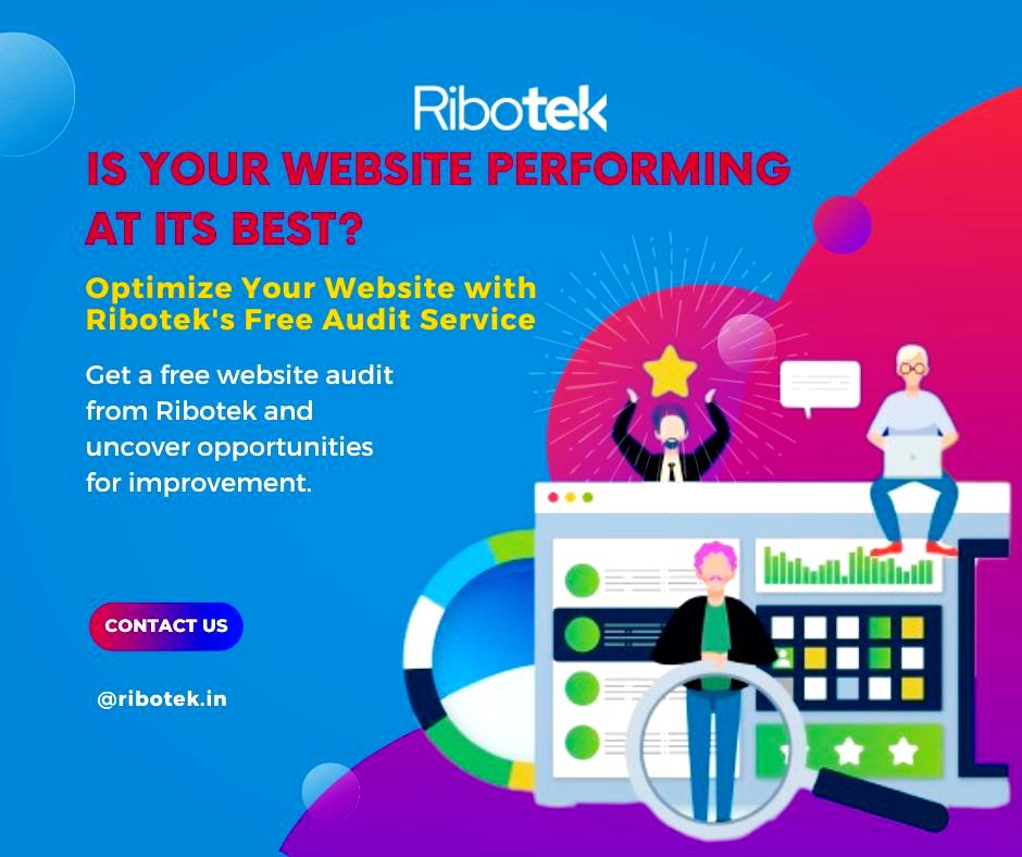 Riboteksolution's tweet photo. Optimize Your Website with Ribotek's Free Audit Service.
https://t.co/pLkQhHL2jZ
reach@ribotek.in

#audit #freewebsiteaudit #websiteoptimization #ribotekservices #websiteoptimization #loadingspeed #ribotektips #business #branding #startup #statuplife #entrepreneur #webdesign https://t.co/6BR2Tf9Ual
